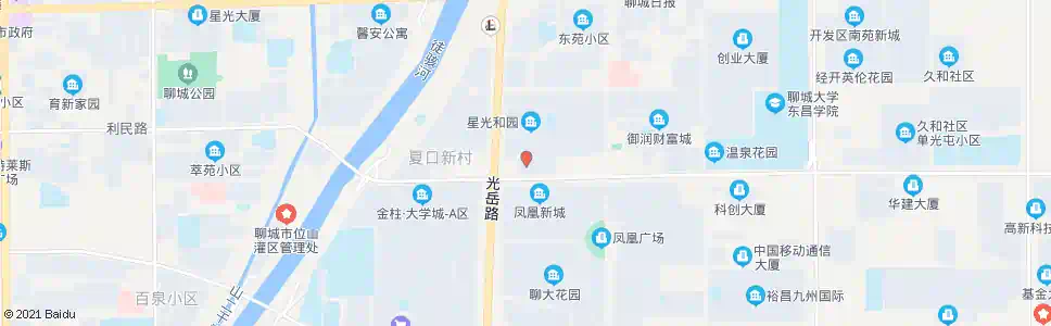 聊城市政小区_公交站地图_聊城公交_妙搜公交查询2025