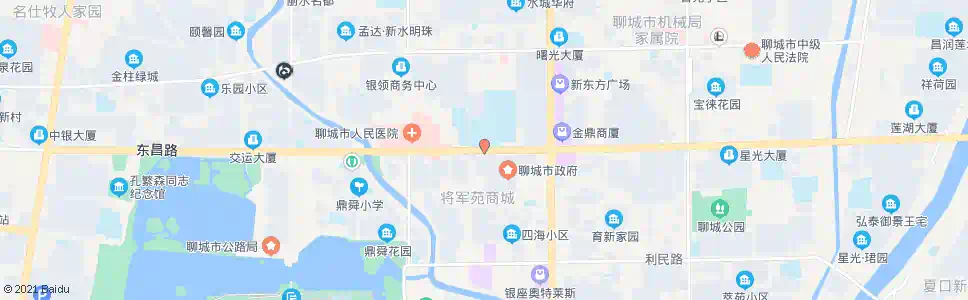 聊城齐鲁大酒店_公交站地图_聊城公交_妙搜公交查询2025
