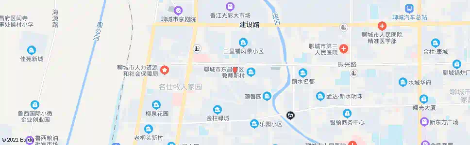 聊城实验中学_公交站地图_聊城公交_妙搜公交查询2025