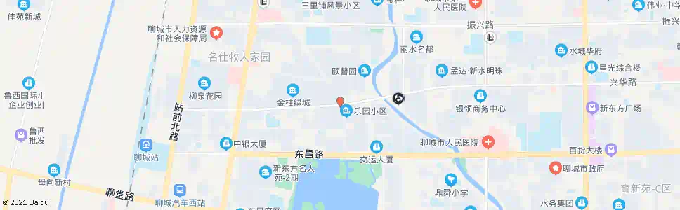 聊城恒昌商业街兴华路口_公交站地图_聊城公交_妙搜公交查询2025