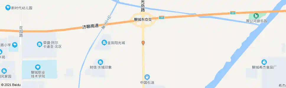 聊城聊城监狱_公交站地图_聊城公交_妙搜公交查询2025