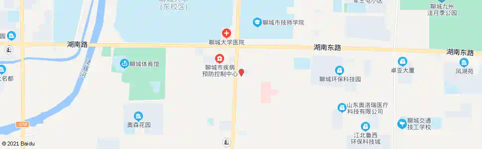 聊城鲁西骨科医院_公交站地图_聊城公交_妙搜公交查询2025
