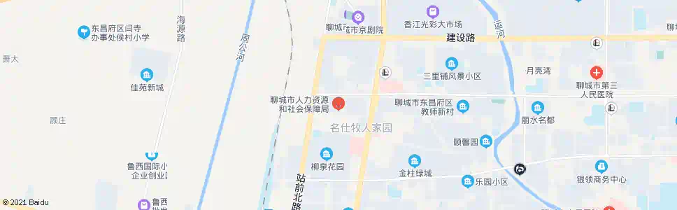 聊城市劳动局_公交站地图_聊城公交_妙搜公交查询2025
