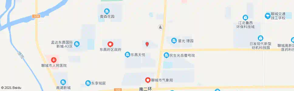 聊城时代豪园_公交站地图_聊城公交_妙搜公交查询2025
