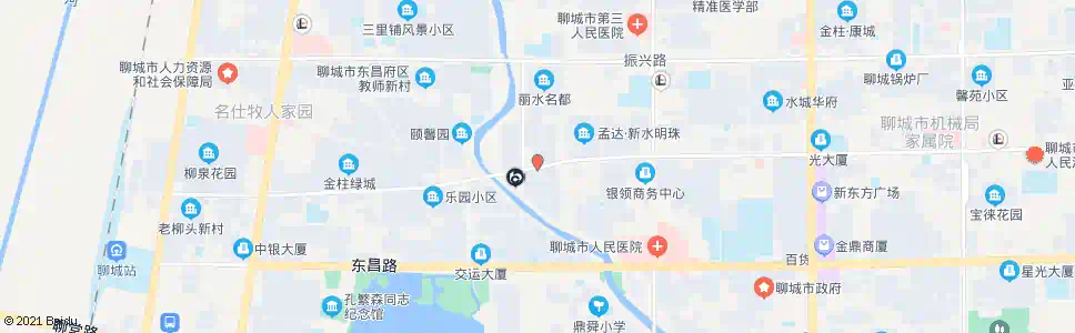 聊城兴华路运河东站_公交站地图_聊城公交_妙搜公交查询2025