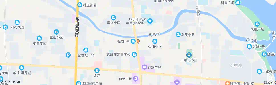 临沂金鹰家电水田桥店_公交站地图_临沂公交_妙搜公交查询2025