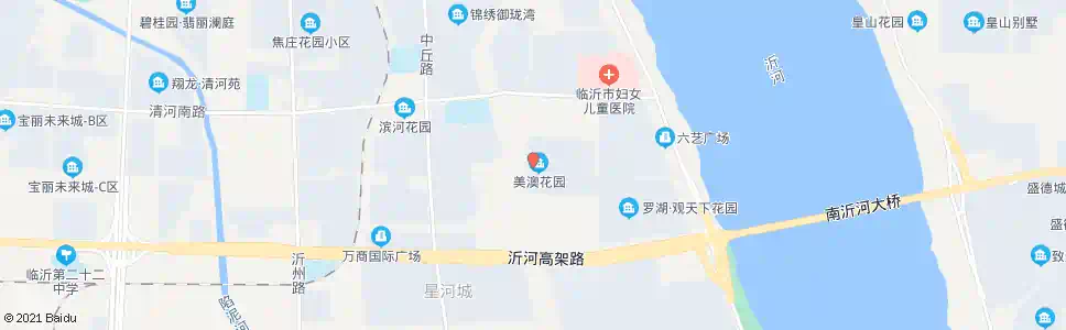 临沂美澳花园西门_公交站地图_临沂公交_妙搜公交查询2025
