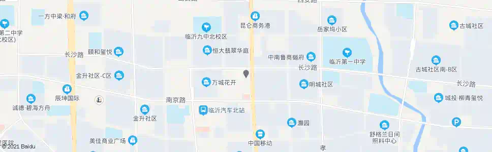 临沂后明坡_公交站地图_临沂公交_妙搜公交查询2025
