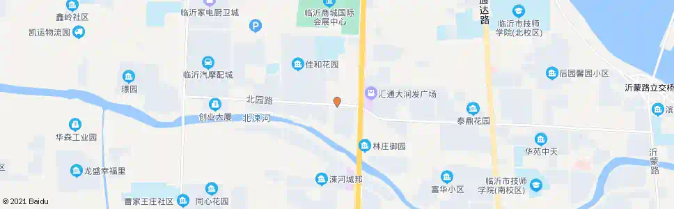 临沂城建时代庄园_公交站地图_临沂公交_妙搜公交查询2025