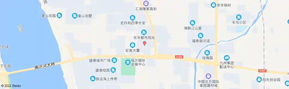 临沂东华花园南_公交站地图_临沂公交_妙搜公交查询2025
