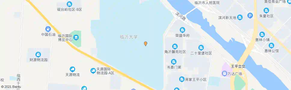 临沂临沂大学北校区_公交站地图_临沂公交_妙搜公交查询2025