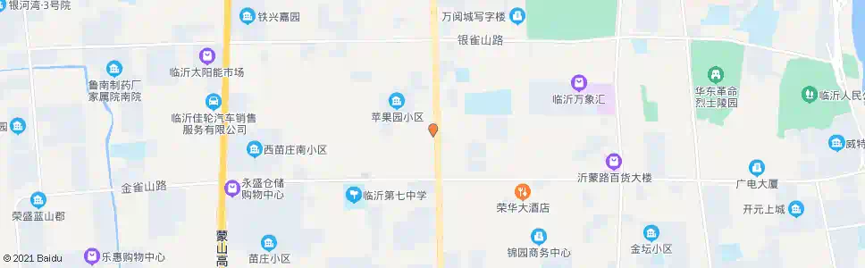 临沂太平洋财产保险_公交站地图_临沂公交_妙搜公交查询2025