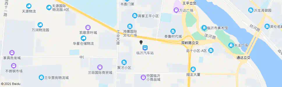 临沂长途汽车站换乘中心_公交站地图_临沂公交_妙搜公交查询2025