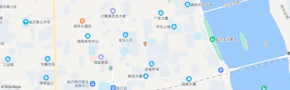 临沂金雀山办事处_公交站地图_临沂公交_妙搜公交查询2025