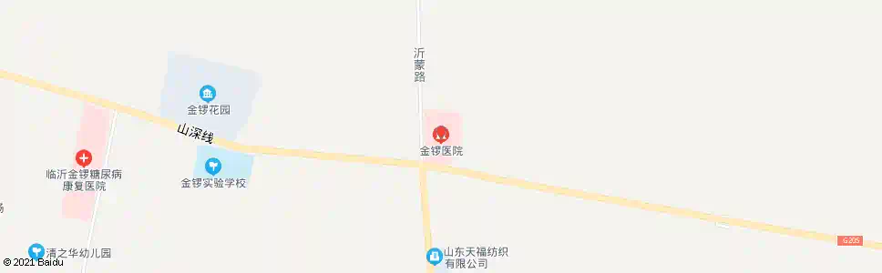 临沂金锣医院_公交站地图_临沂公交_妙搜公交查询2025