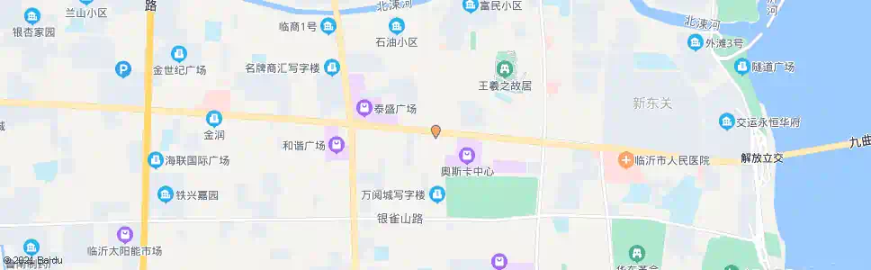 临沂时尚花街购物广场_公交站地图_临沂公交_妙搜公交查询2025