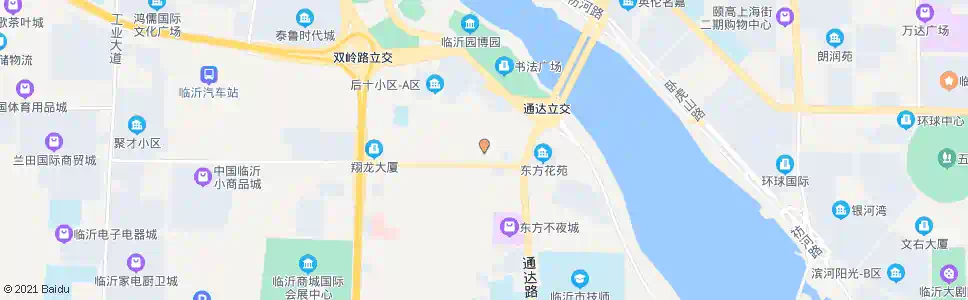 临沂香江时代华庭_公交站地图_临沂公交_妙搜公交查询2025