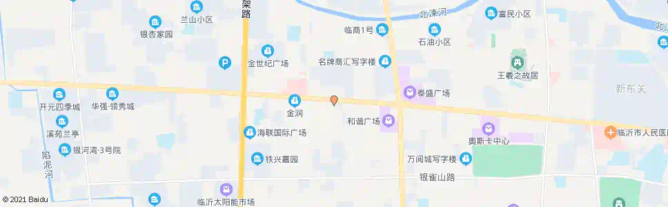 临沂友谊医院_公交站地图_临沂公交_妙搜公交查询2025