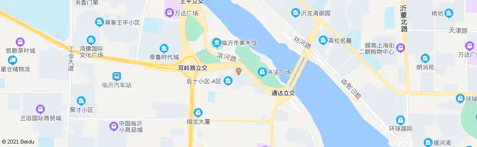 临沂沂景华庭_公交站地图_临沂公交_妙搜公交查询2025