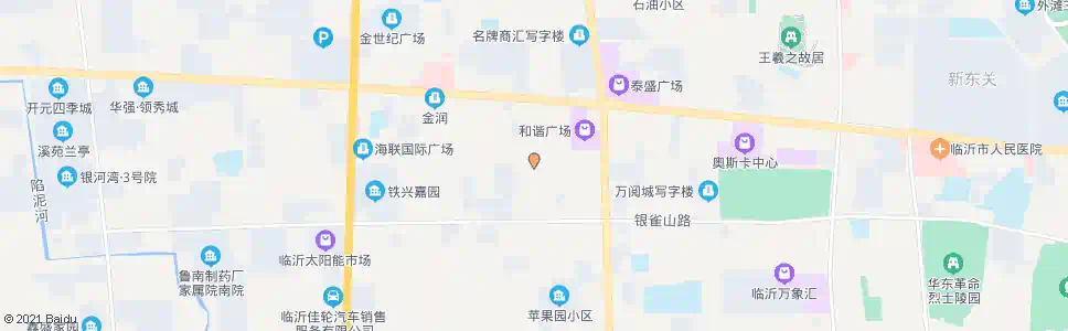 临沂兰山区人才市场_公交站地图_临沂公交_妙搜公交查询2025