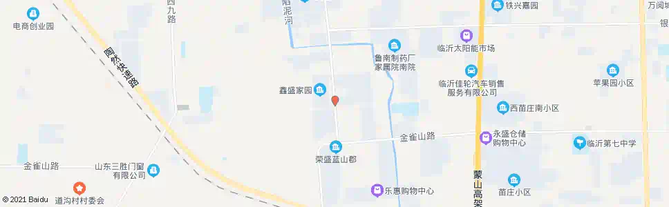 临沂宝鼎花园_公交站地图_临沂公交_妙搜公交查询2025
