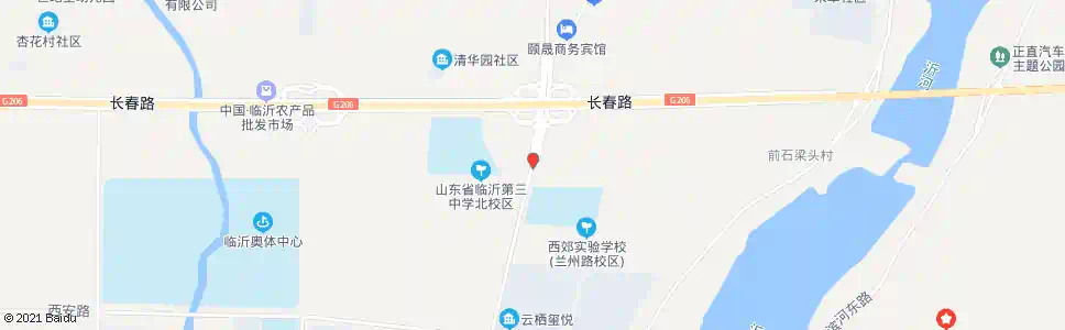 临沂后小寺北_公交站地图_临沂公交_妙搜公交查询2025
