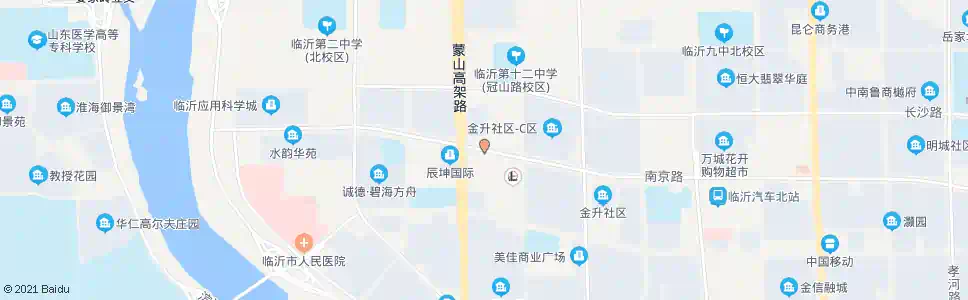 临沂鼎峰北城水立方_公交站地图_临沂公交_妙搜公交查询2025