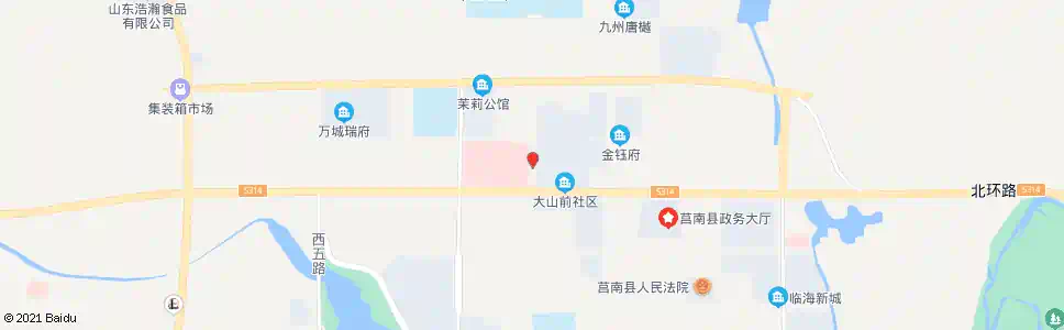 临沂莒南人民医院北院_公交站地图_临沂公交_妙搜公交查询2025