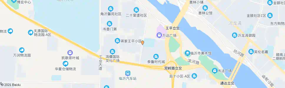 临沂王平庄_公交站地图_临沂公交_妙搜公交查询2025