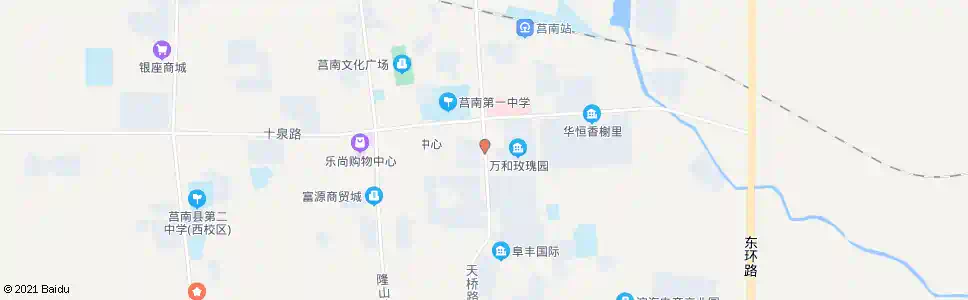 临沂万和玫瑰园_公交站地图_临沂公交_妙搜公交查询2025
