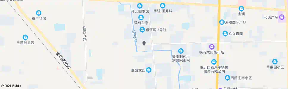 临沂银雀山水岸花园_公交站地图_临沂公交_妙搜公交查询2025