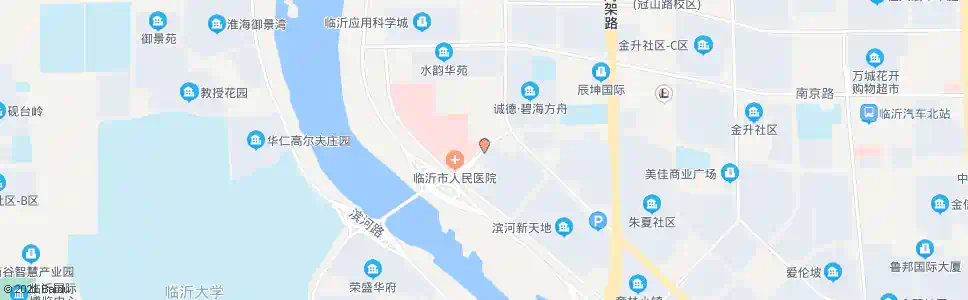 临沂市人民医院北城医疗区_公交站地图_临沂公交_妙搜公交查询2025