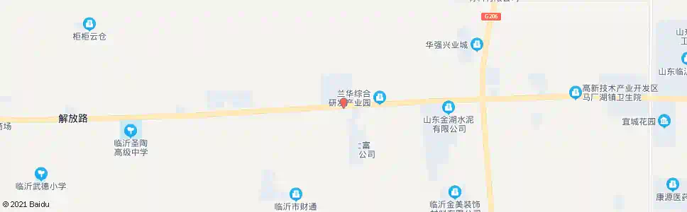 临沂东方驾校_公交站地图_临沂公交_妙搜公交查询2025