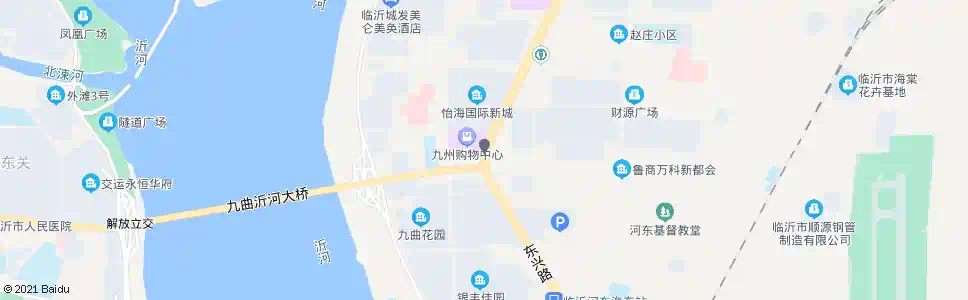 临沂九州购物中心_公交站地图_临沂公交_妙搜公交查询2025