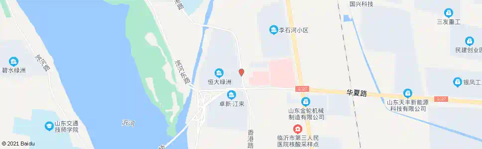 临沂恒大绿洲_公交站地图_临沂公交_妙搜公交查询2025