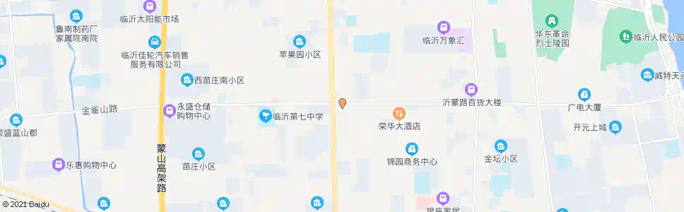 临沂五里堡(洪福医药)_公交站地图_临沂公交_妙搜公交查询2025