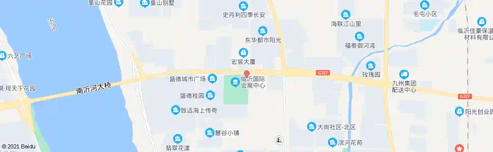 临沂会展中心_公交站地图_临沂公交_妙搜公交查询2025