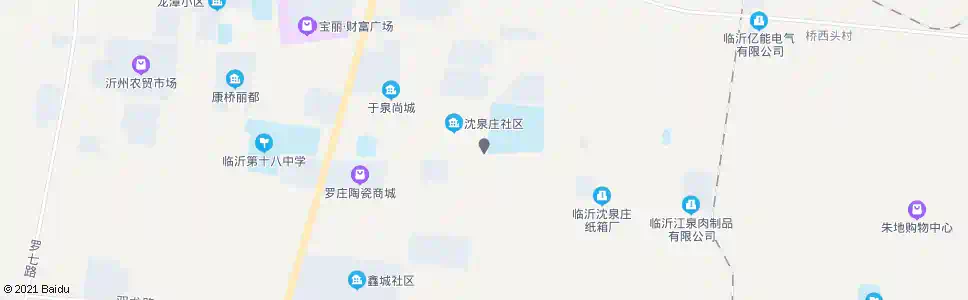 临沂沈泉庄_公交站地图_临沂公交_妙搜公交查询2025