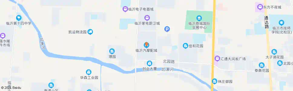 临沂汽配城_公交站地图_临沂公交_妙搜公交查询2025