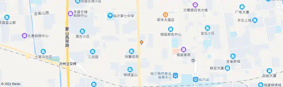 临沂三里庄_公交站地图_临沂公交_妙搜公交查询2025