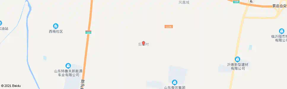 临沂后村_公交站地图_临沂公交_妙搜公交查询2025