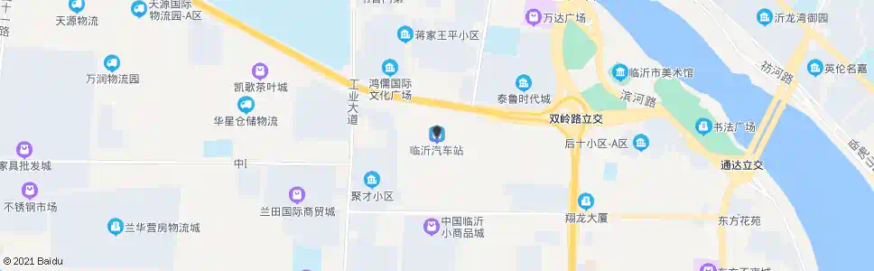 临沂长途汽车站西门_公交站地图_临沂公交_妙搜公交查询2025