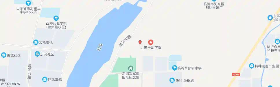 临沂市委党校_公交站地图_临沂公交_妙搜公交查询2025