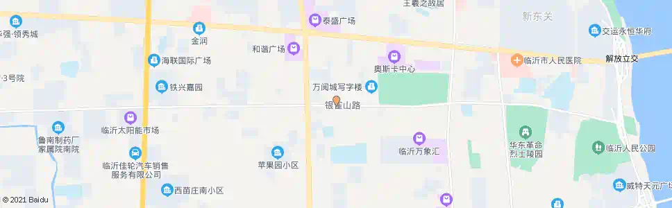 临沂临沂六中_公交站地图_临沂公交_妙搜公交查询2025