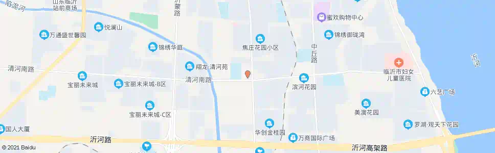 临沂加油站西门_公交站地图_临沂公交_妙搜公交查询2025