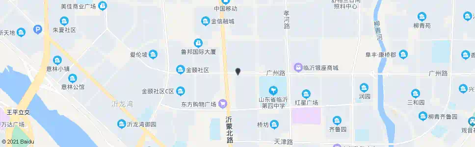 临沂万和商业广场南门_公交站地图_临沂公交_妙搜公交查询2025