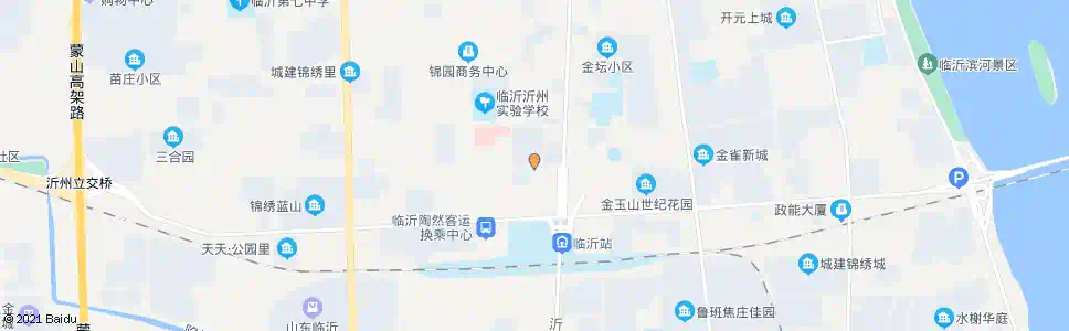临沂兰山工行家属院_公交站地图_临沂公交_妙搜公交查询2025
