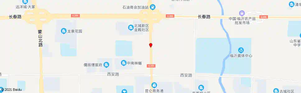 临沂大里庄北_公交站地图_临沂公交_妙搜公交查询2025
