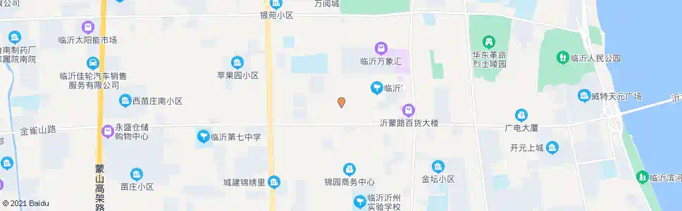 临沂新华中学_公交站地图_临沂公交_妙搜公交查询2025