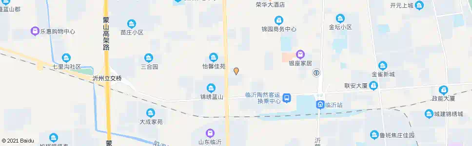 临沂金源丽都_公交站地图_临沂公交_妙搜公交查询2025